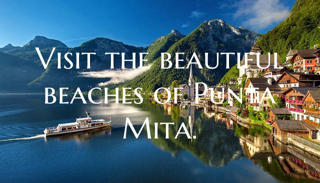 Visit the beautiful beaches of Punta Mita.